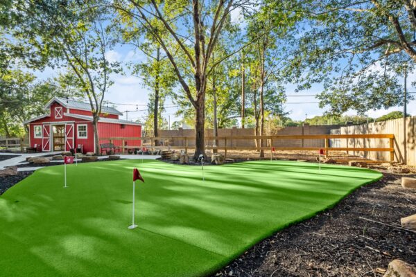 Golfing Putting Green at HomeSteady Assisted Living